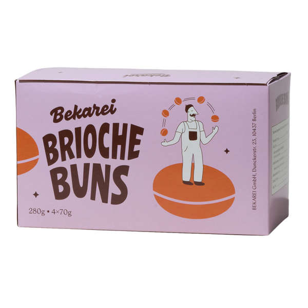 An image of Bekarei Brioche Buns Pack