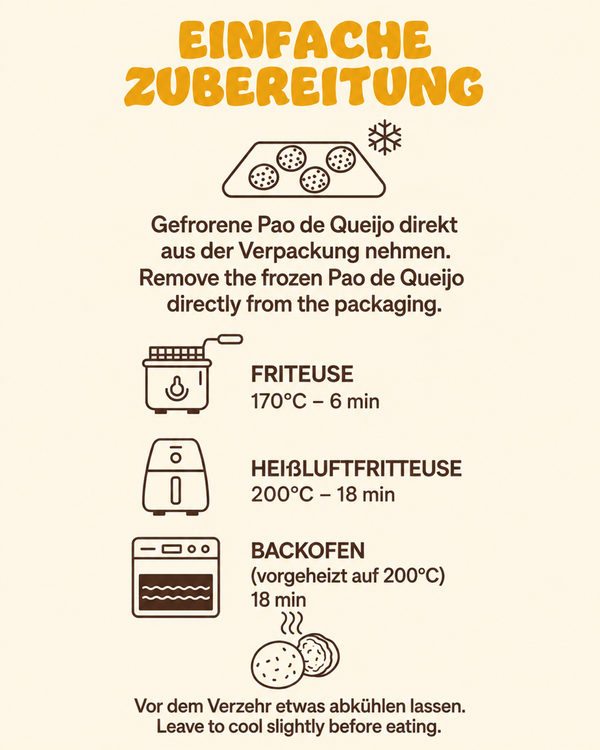 Pão de Queijo 70er
