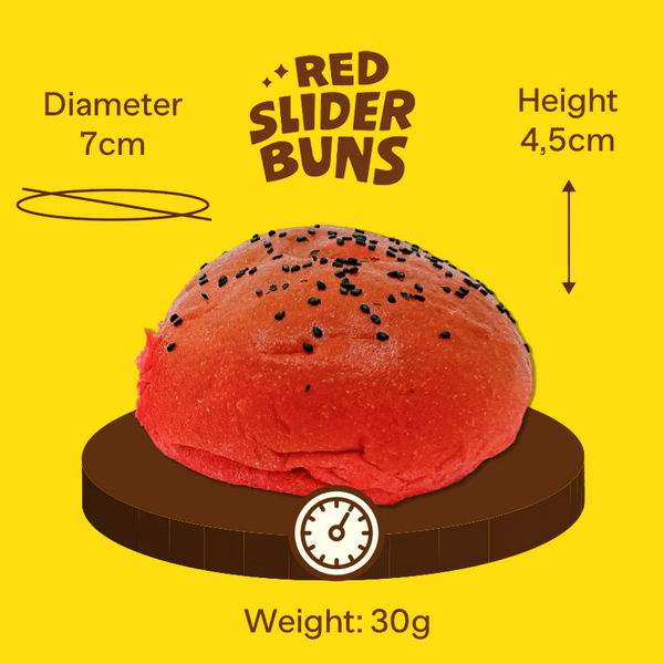 Red Slider Buns Box