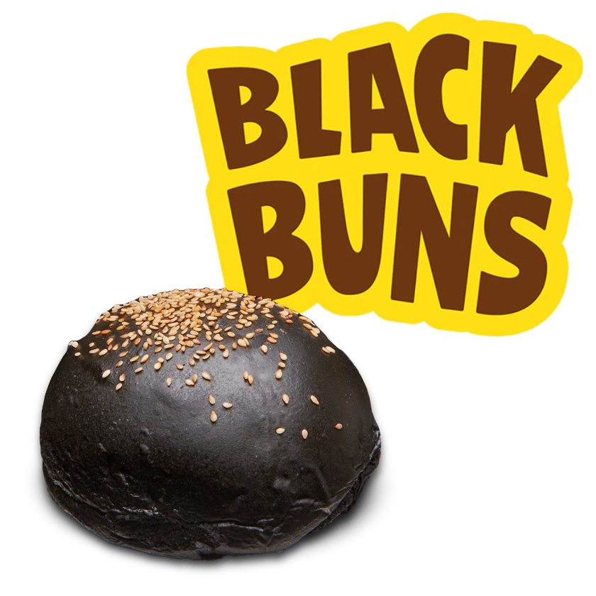 Black Burger Buns
