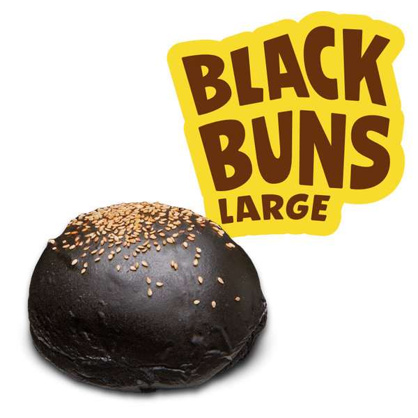 An image of Bekarei Black Bun Large