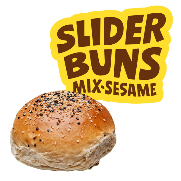 Mix-Sesame Slider Buns 12er Pack