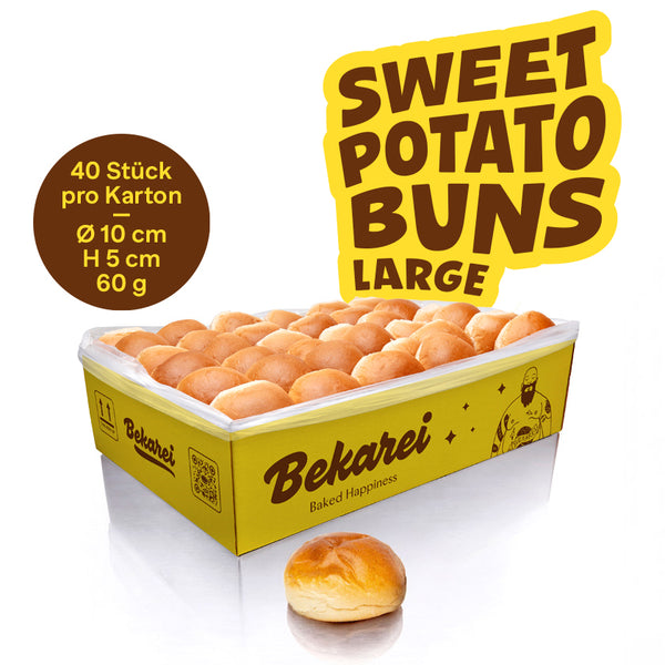 Sweet Potato Buns - 40er BIGBOX