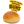 White Poppy Potato Buns L