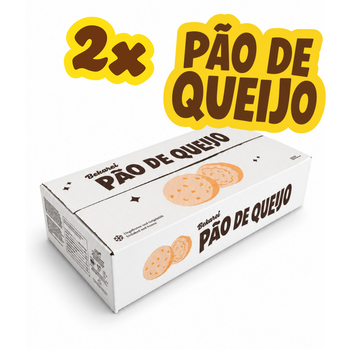 Pão de Queijo 2 x 70er Box - Gekühlter Versand