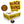 Black Burger Buns M - 60er BIGBOX - Bekarei