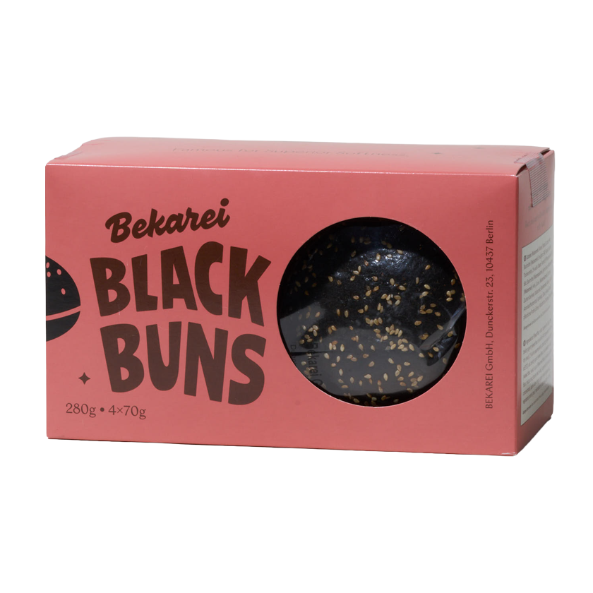 An image of Bekarei Black Buns Pack