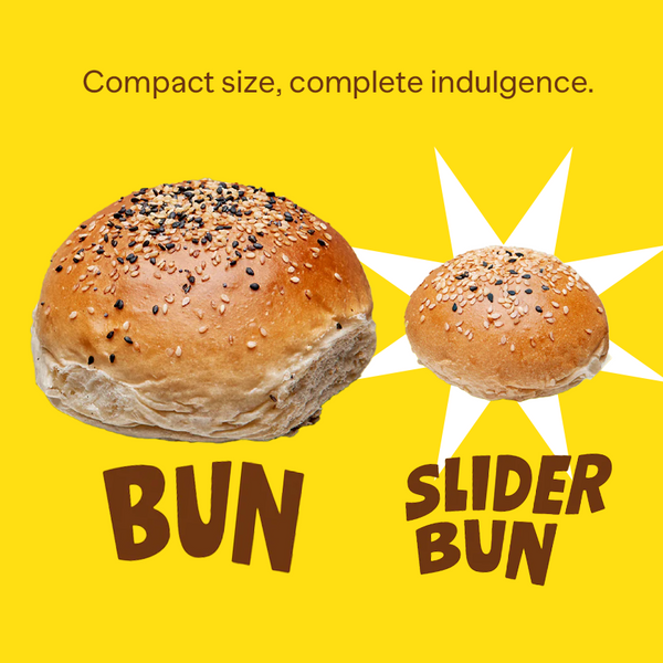 Boîte de pains à burger sésame mélangé