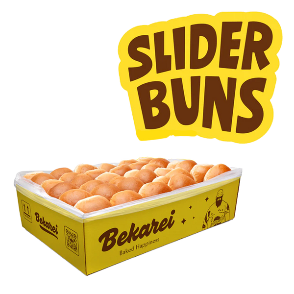 Mini Burger Buns Sliders Box