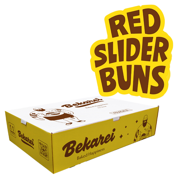 Red Slider Buns Box